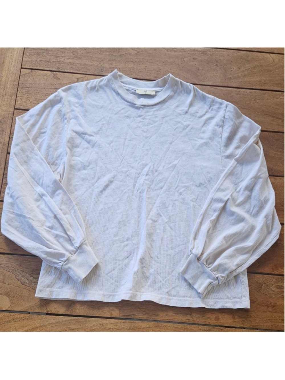 nlt No less than Balloon Sleeve T-Shirt Size S